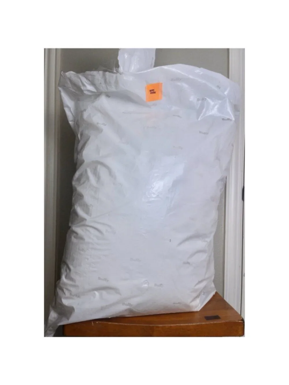 Buffy Body Pillow White OS Soft Eucalyptus Breathable Eco-Friendly Bedding NEW